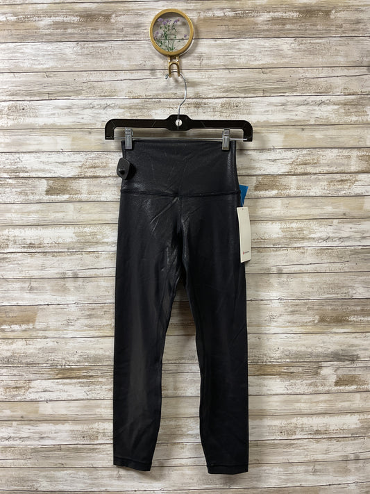 Athletic Leggings By Lululemon In Black, Size:4