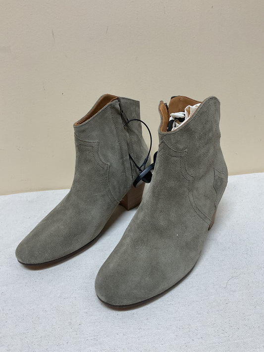 Boots Designer By Isabel Marant In Green, Size:7
