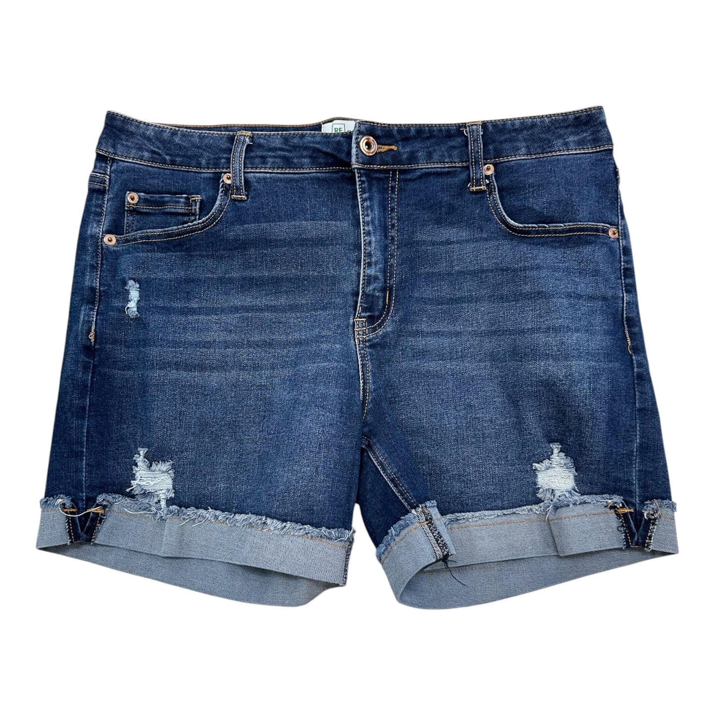 Shorts By Celebrity Pink In Blue Denim, Size:12
