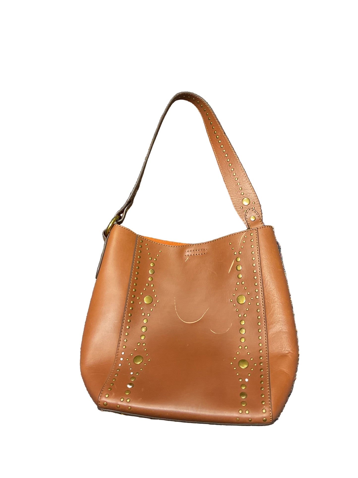 Crossbody Designer By Frye In Brown, Size:Large