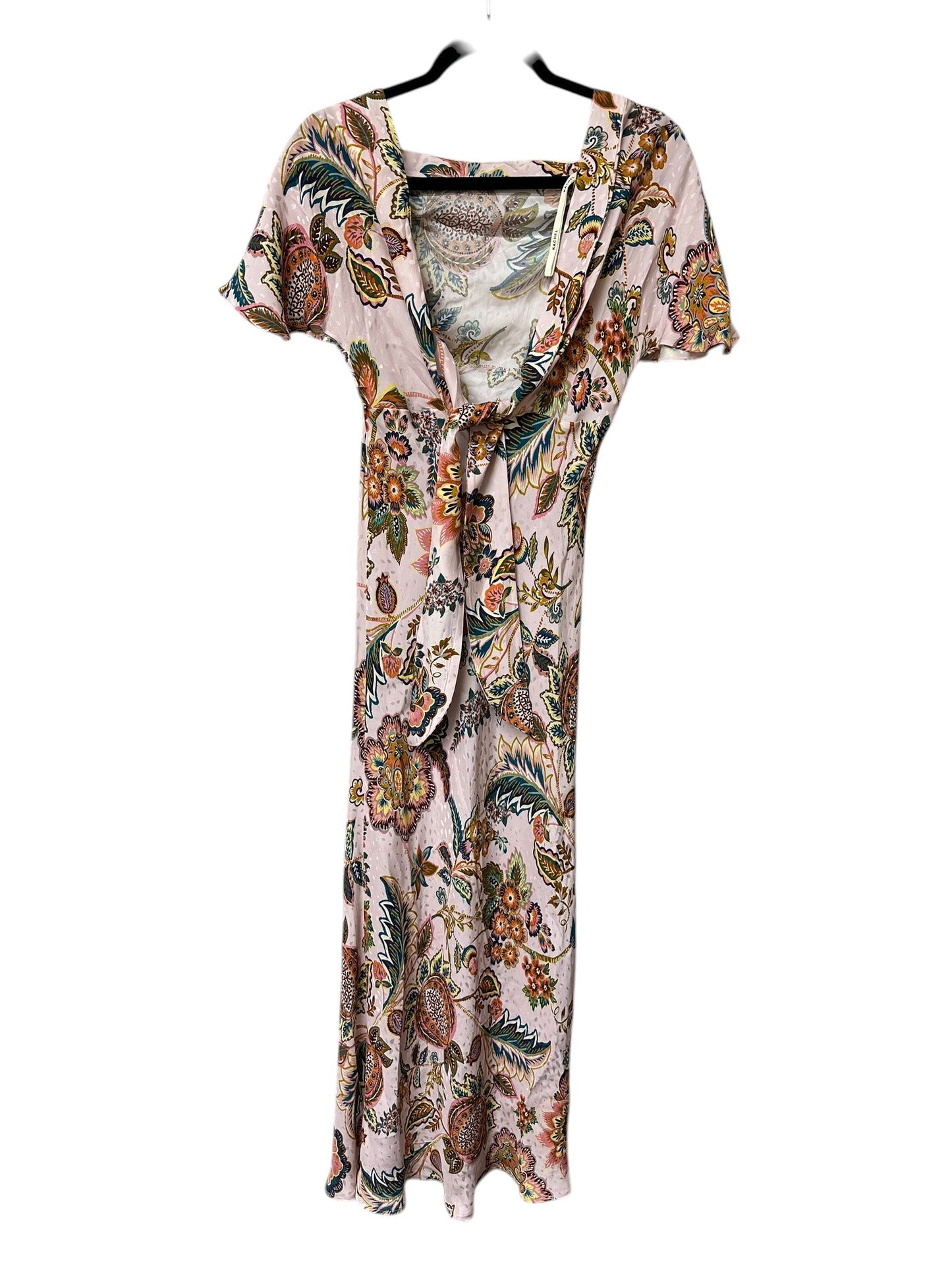 Dress Casual Maxi By Anthropologie In Floral Print, Size:4