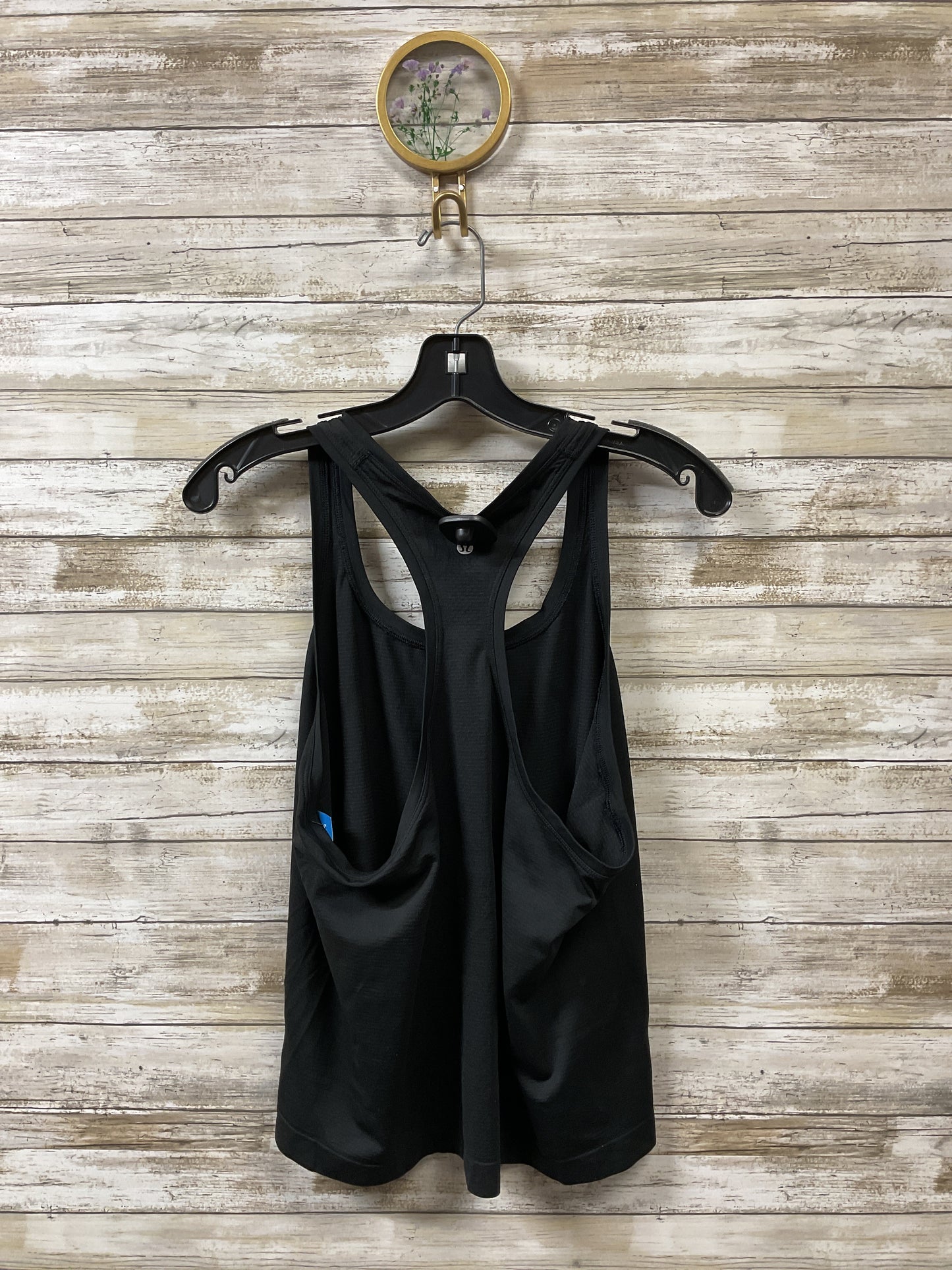 Athletic Tank Top By Lululemon In Black, Size:14