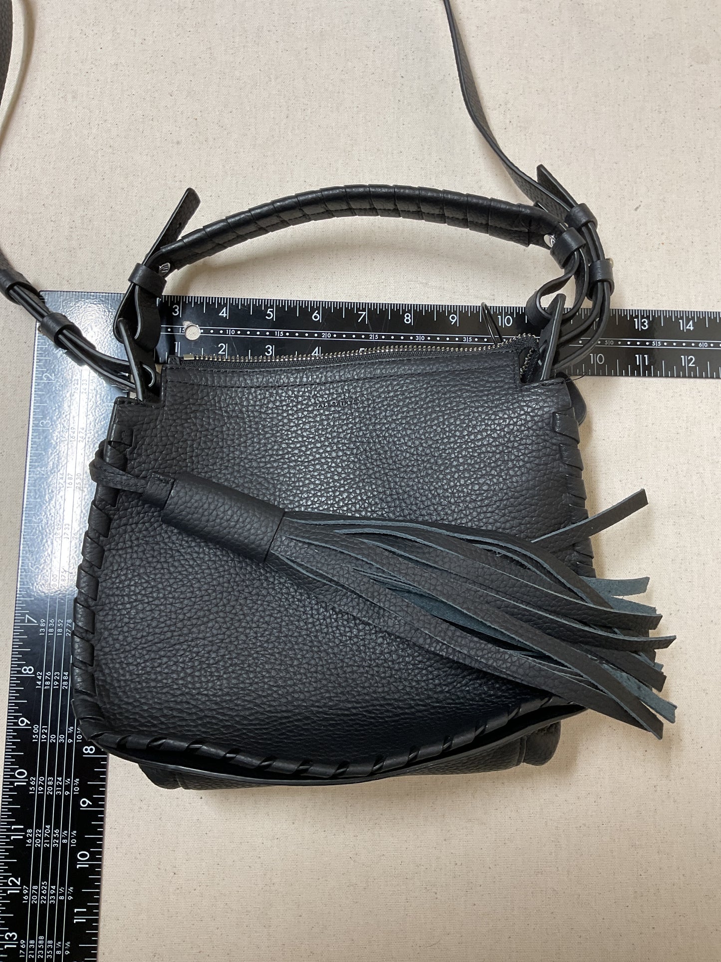 Handbag Designer By All Saints In Black, Size:Small