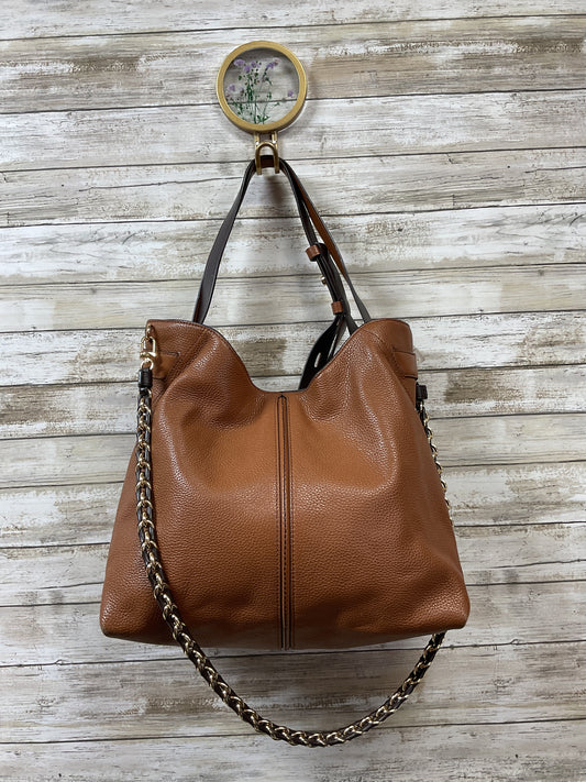 Handbag Designer By Michael Kors In Brown, Size:Large