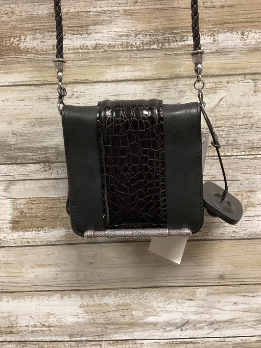 Crossbody Leather By Brighton In Black, Size:Small