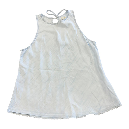 Top Sleeveless By Cloth & Stone In Blue, Size:S