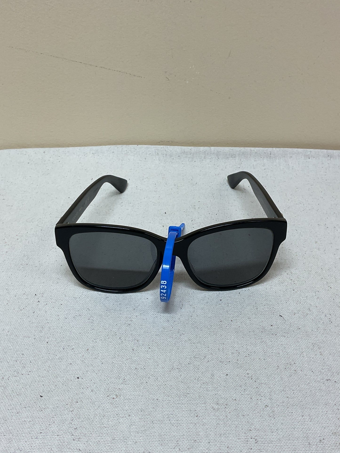 Sunglasses Luxury Designer By Gucci In Black