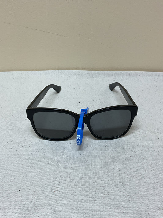 Sunglasses Luxury Designer By Gucci In Black