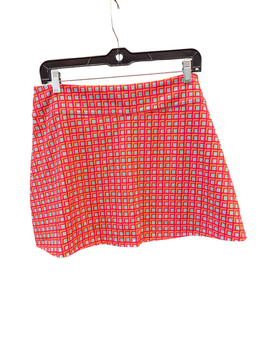Skort By Southern Tide In Orange & Pink, Size:L