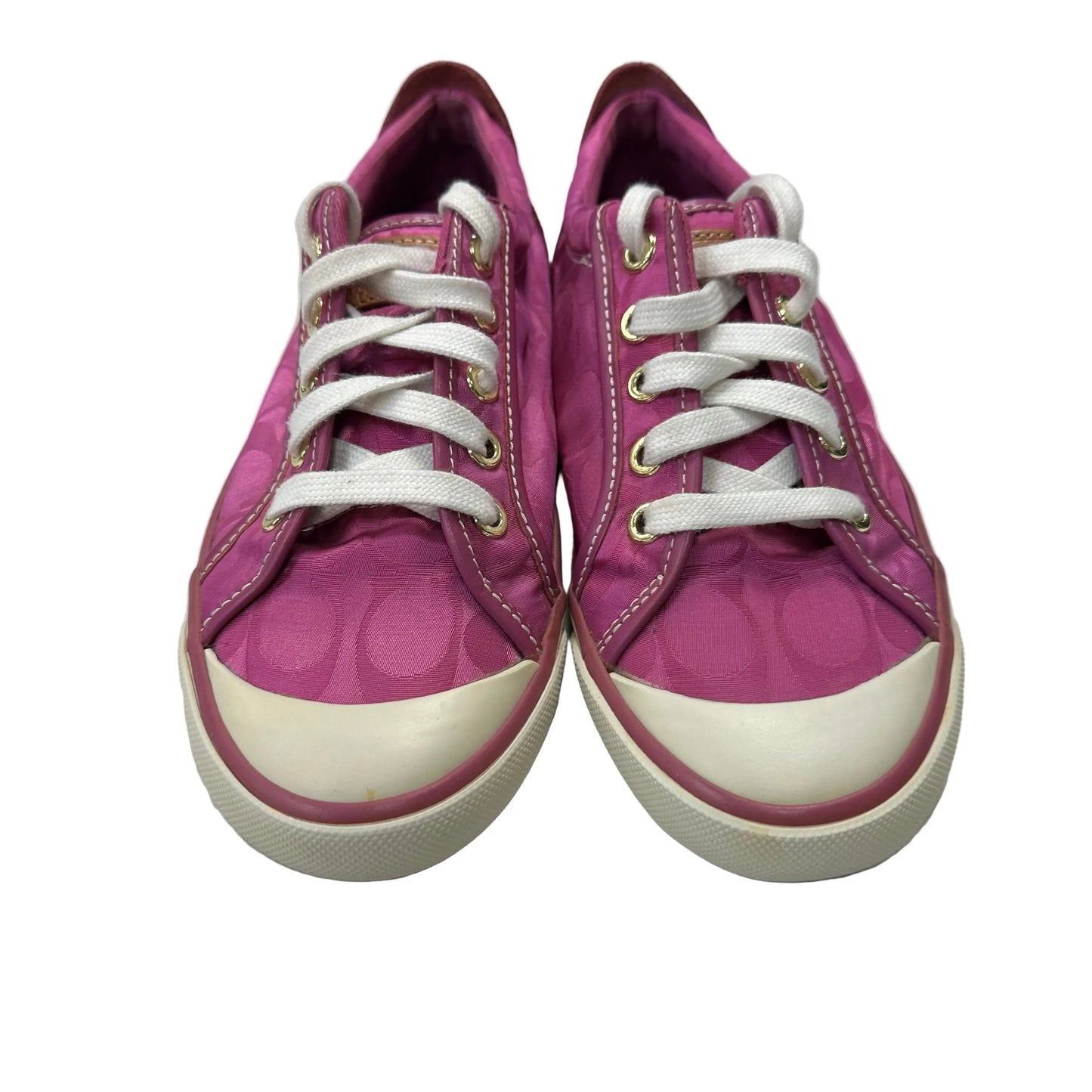 Shoes Designer By Coach In Purple, Size:7