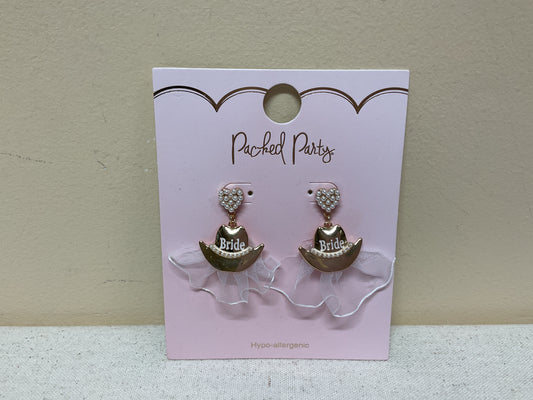Earrings Dangle/Drop By Clothes Mentor In Gold