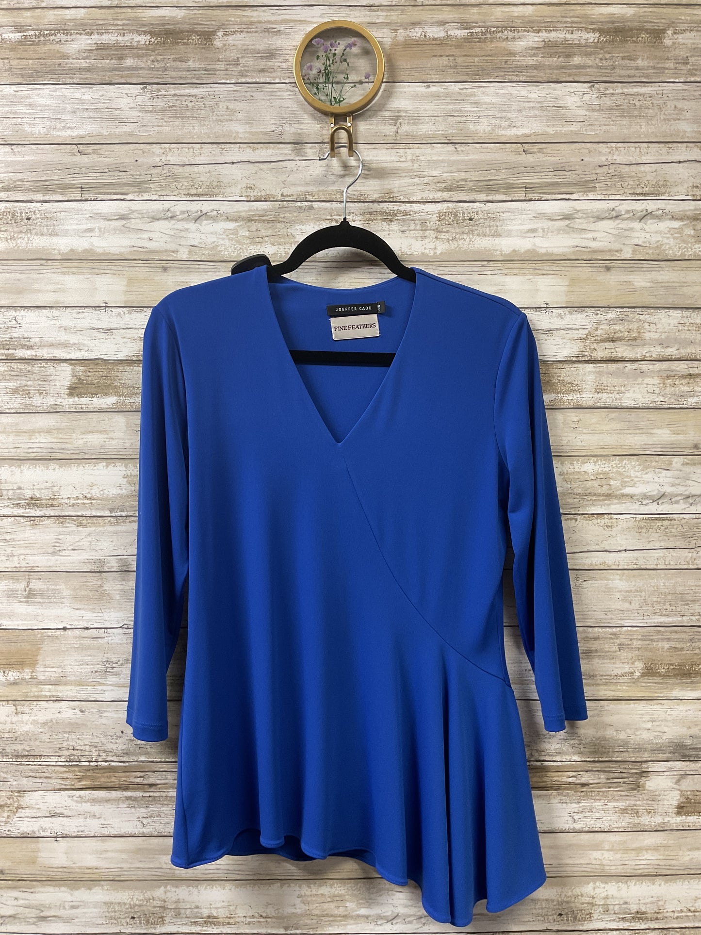 Blouse Ls By Cmb In Blue, Size:Sp