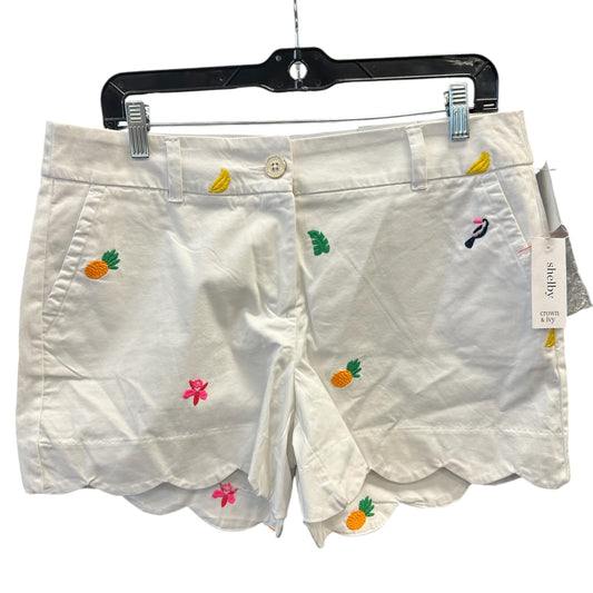 Shorts By Crown And Ivy In Tropical Print, Size:8
