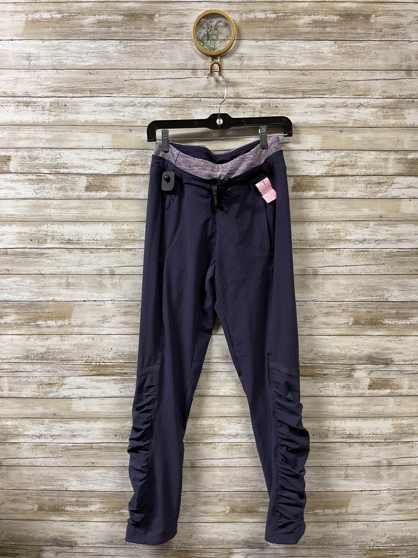 Athletic Pants By Lululemon In Purple, Size:4