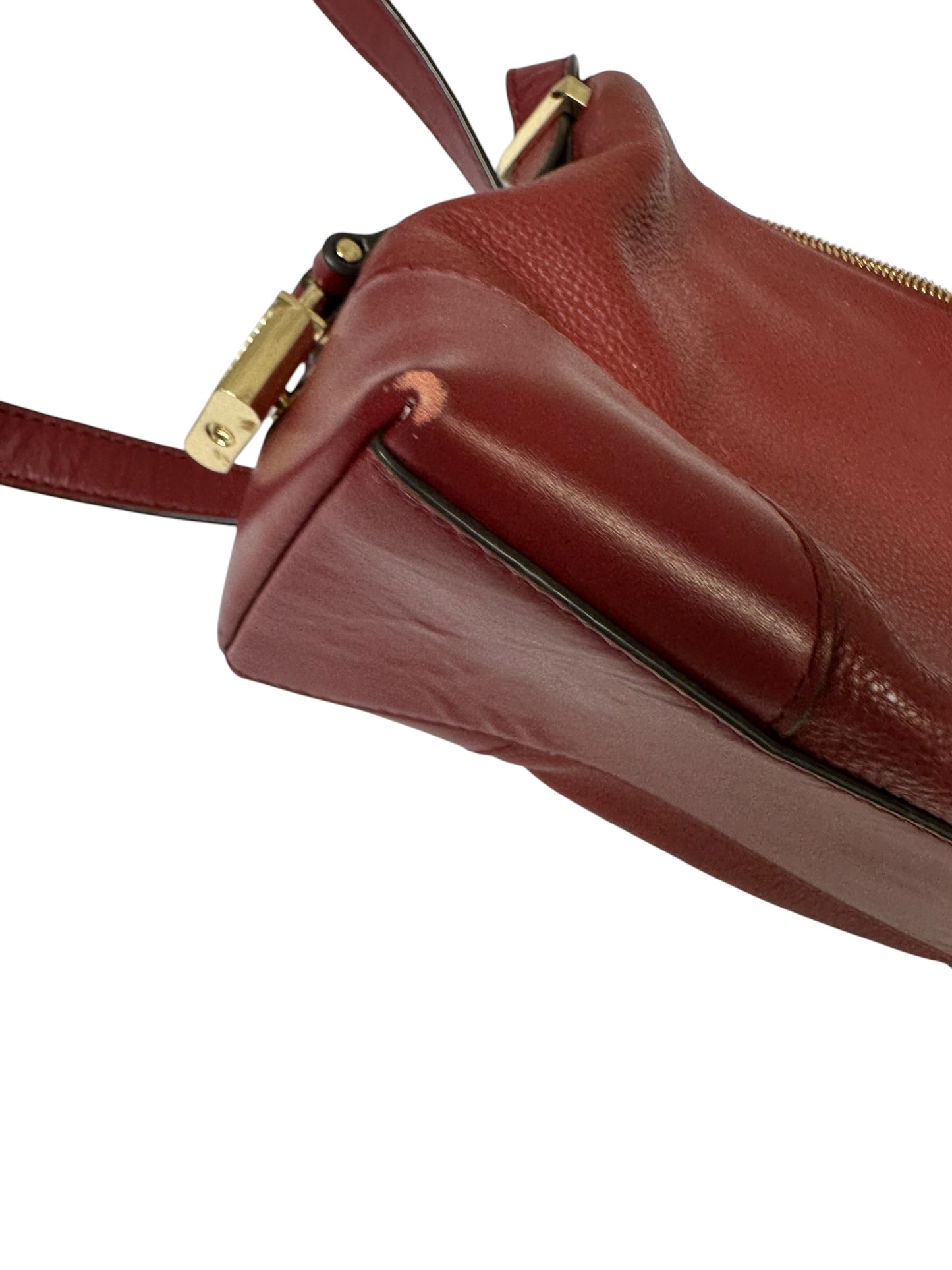 Crossbody Designer By Michael Kors In Red, Size:Medium