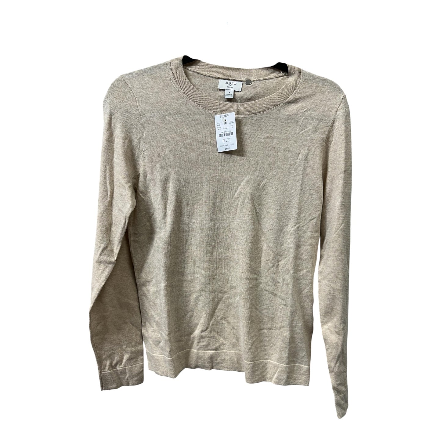 Sweater By J. Crew In Tan, Size:S