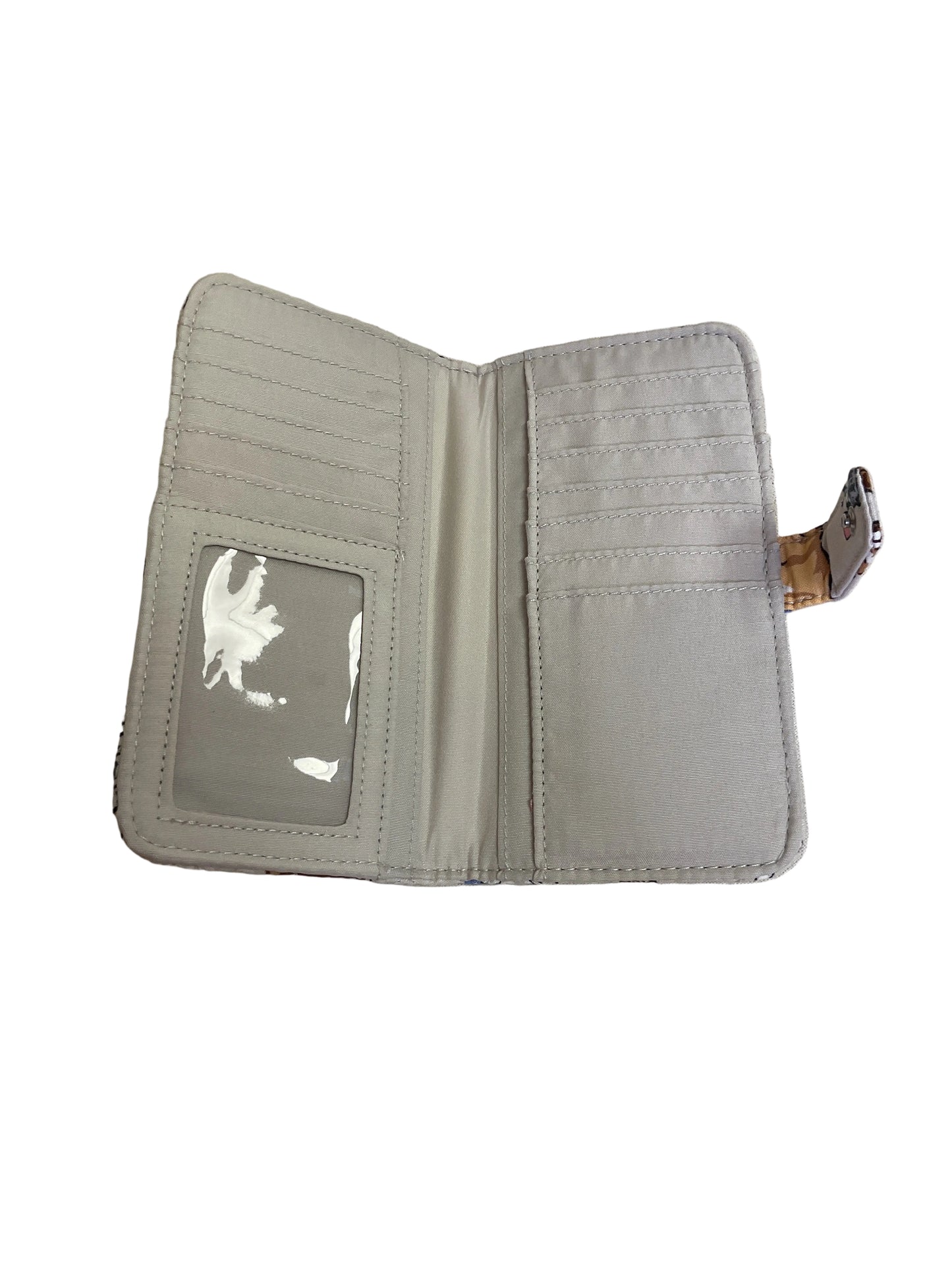 Wallet By Vera Bradley In Tan, Size:Medium