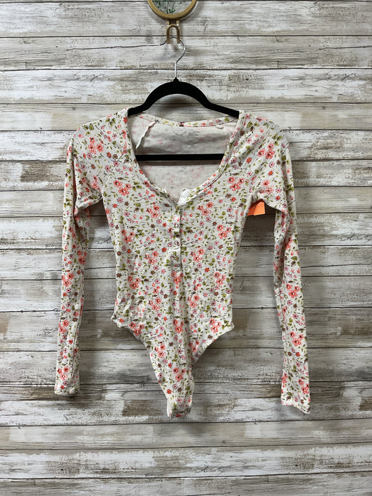 Bodysuit By Aerie In Floral Print, Size:Xs