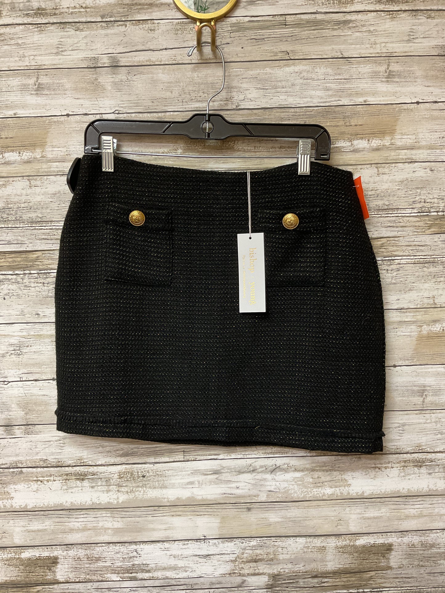 Skirt Midi By Bishop + Young In Black, Size:L