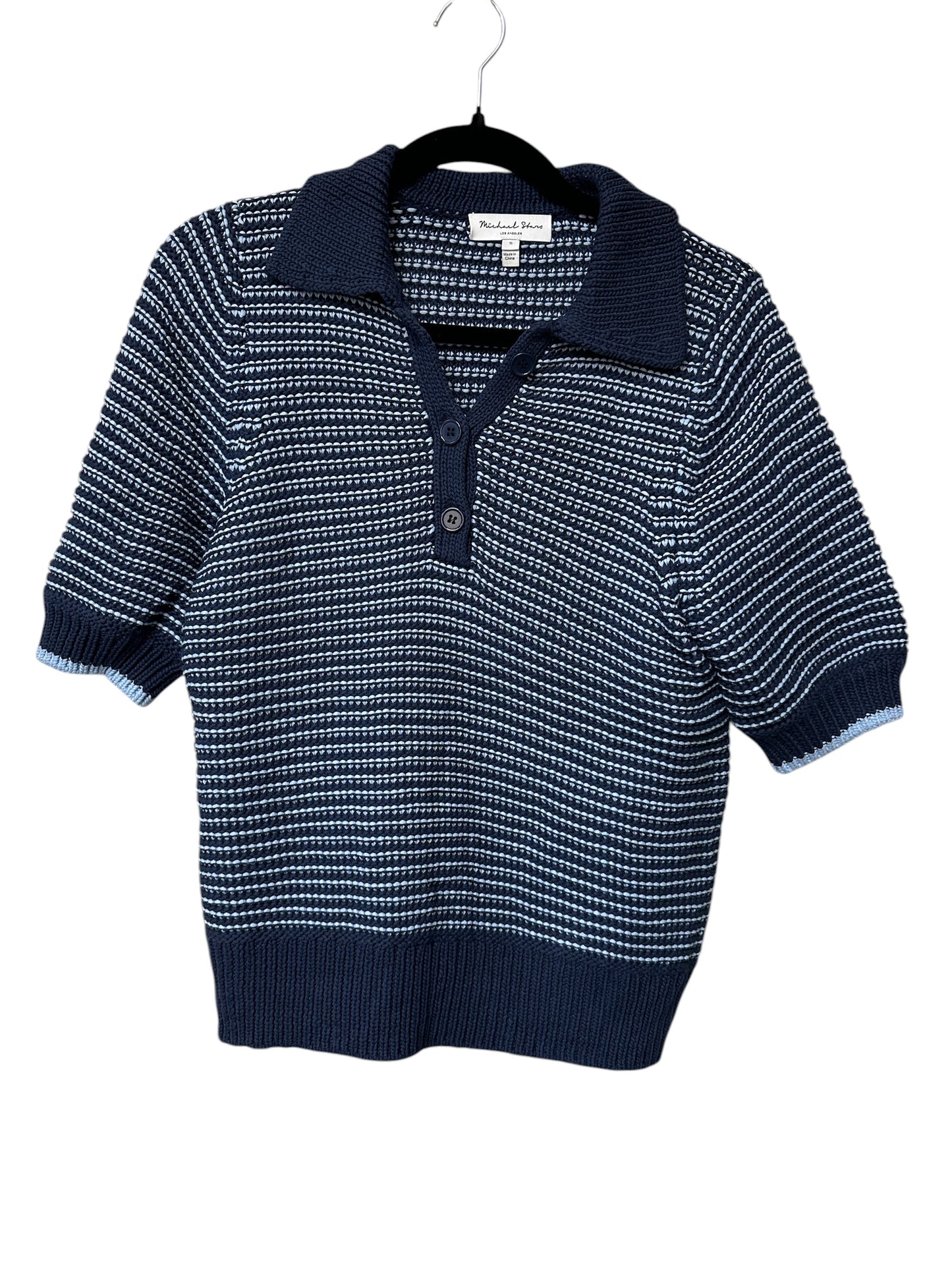 Sweater Ss By Michael Stars In Blue, Size:S