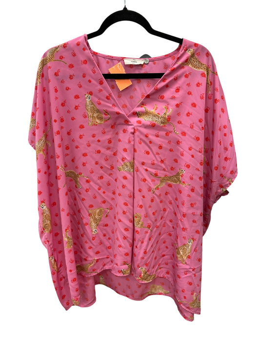 Top Ss By Entro In Pink & Red, Size:L