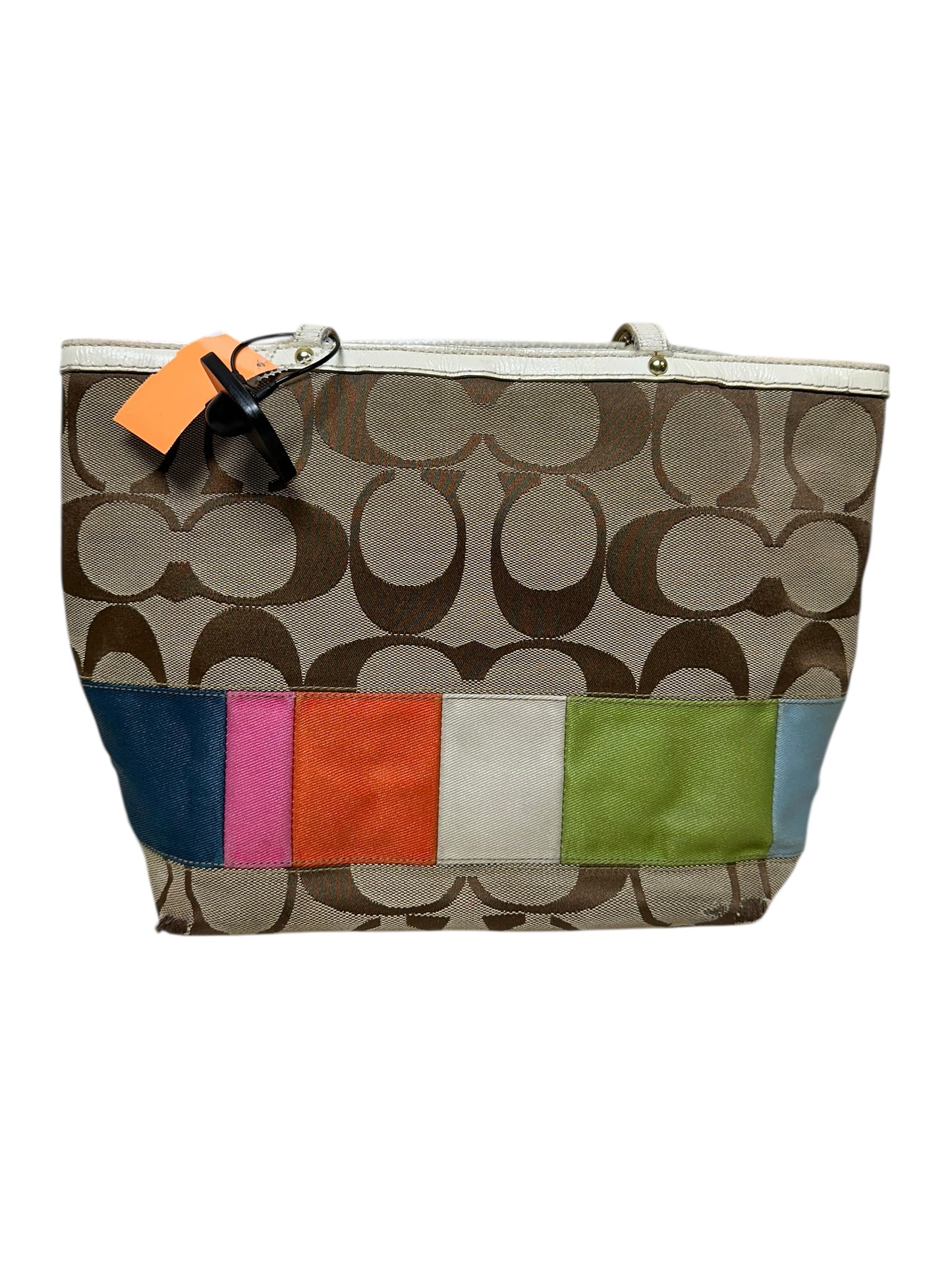 Handbag Designer By Coach In Multi, Size:Small
