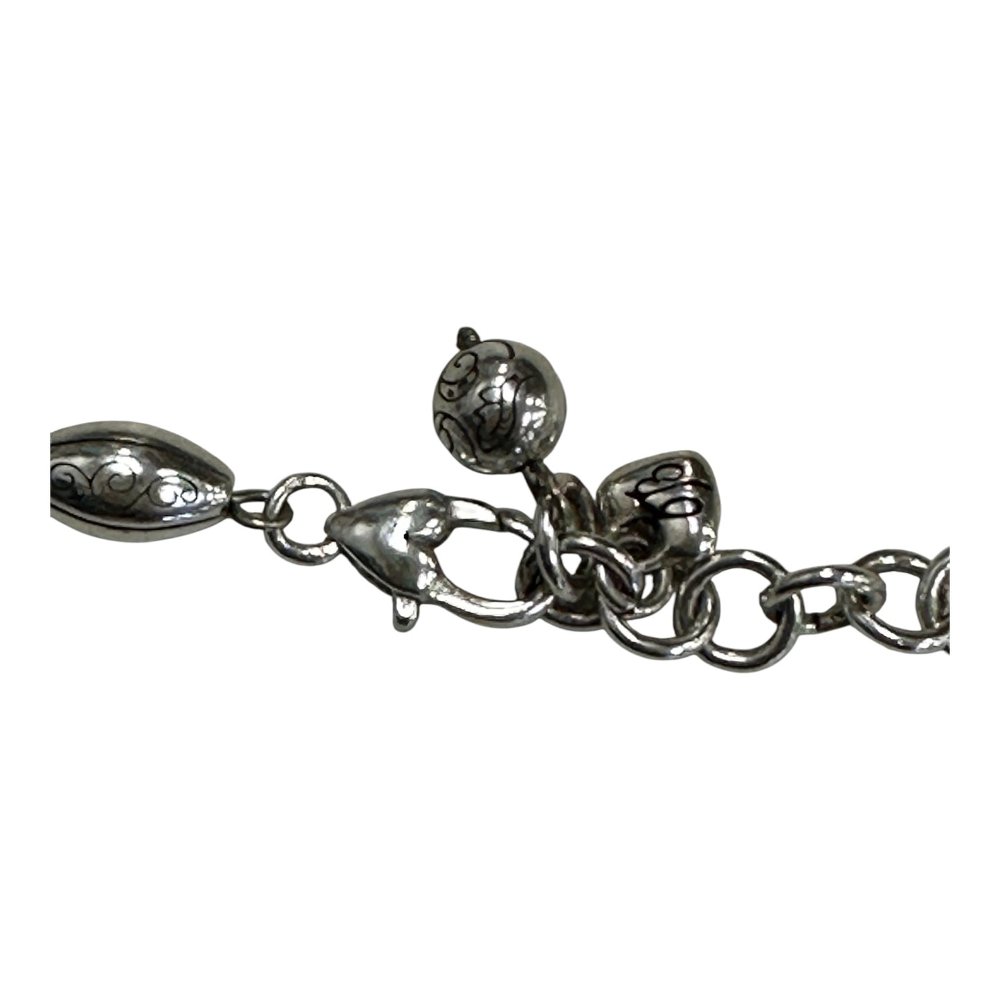 Necklace Pendant By Brighton In Brown & Silver