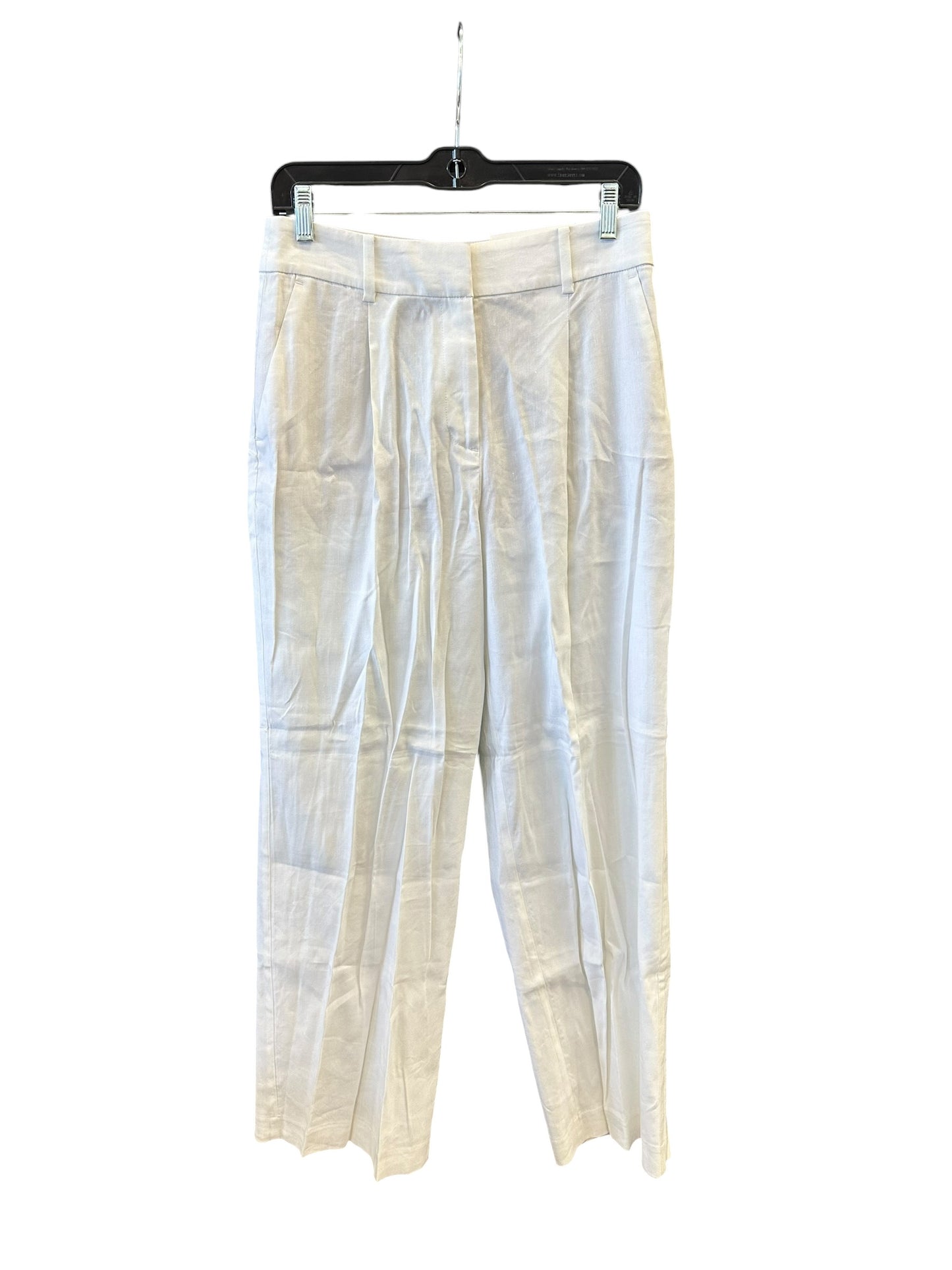 Pants Linen By Loft In Cream, Size:4