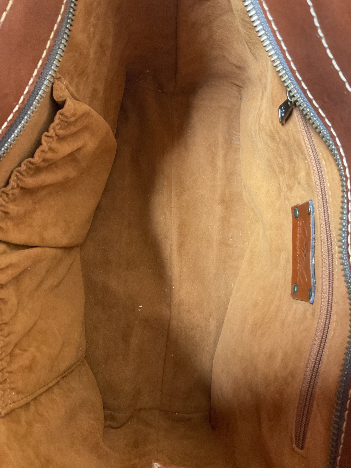 Handbag Designer By Patricia Nash In Brown, Size:Large