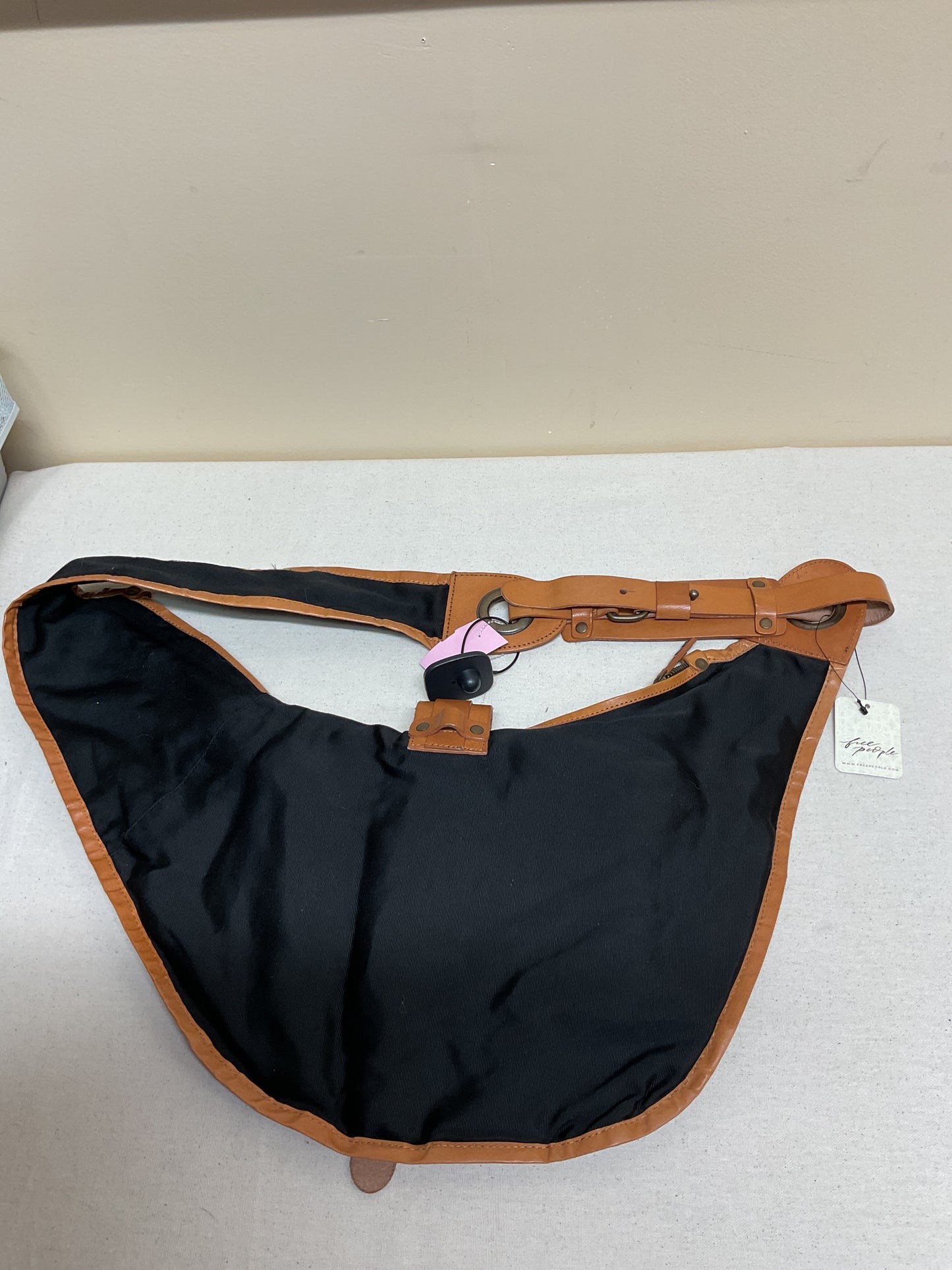 Backpack By Free People In Black & Brown, Size:Medium