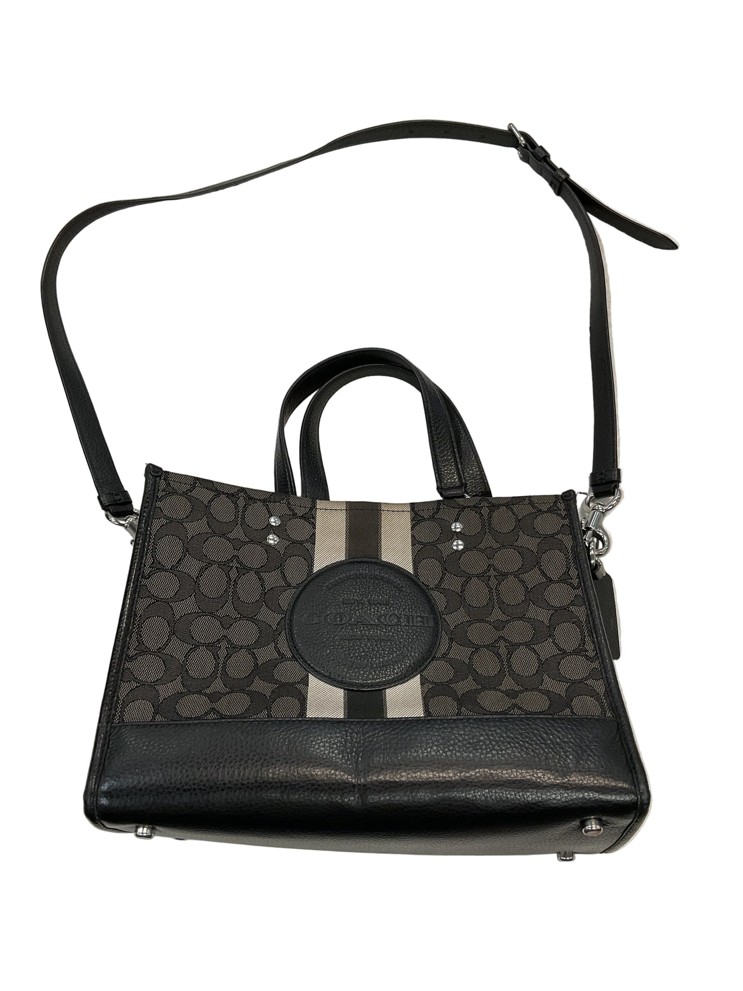 Handbag Designer By Coach In Navy, Size:Medium