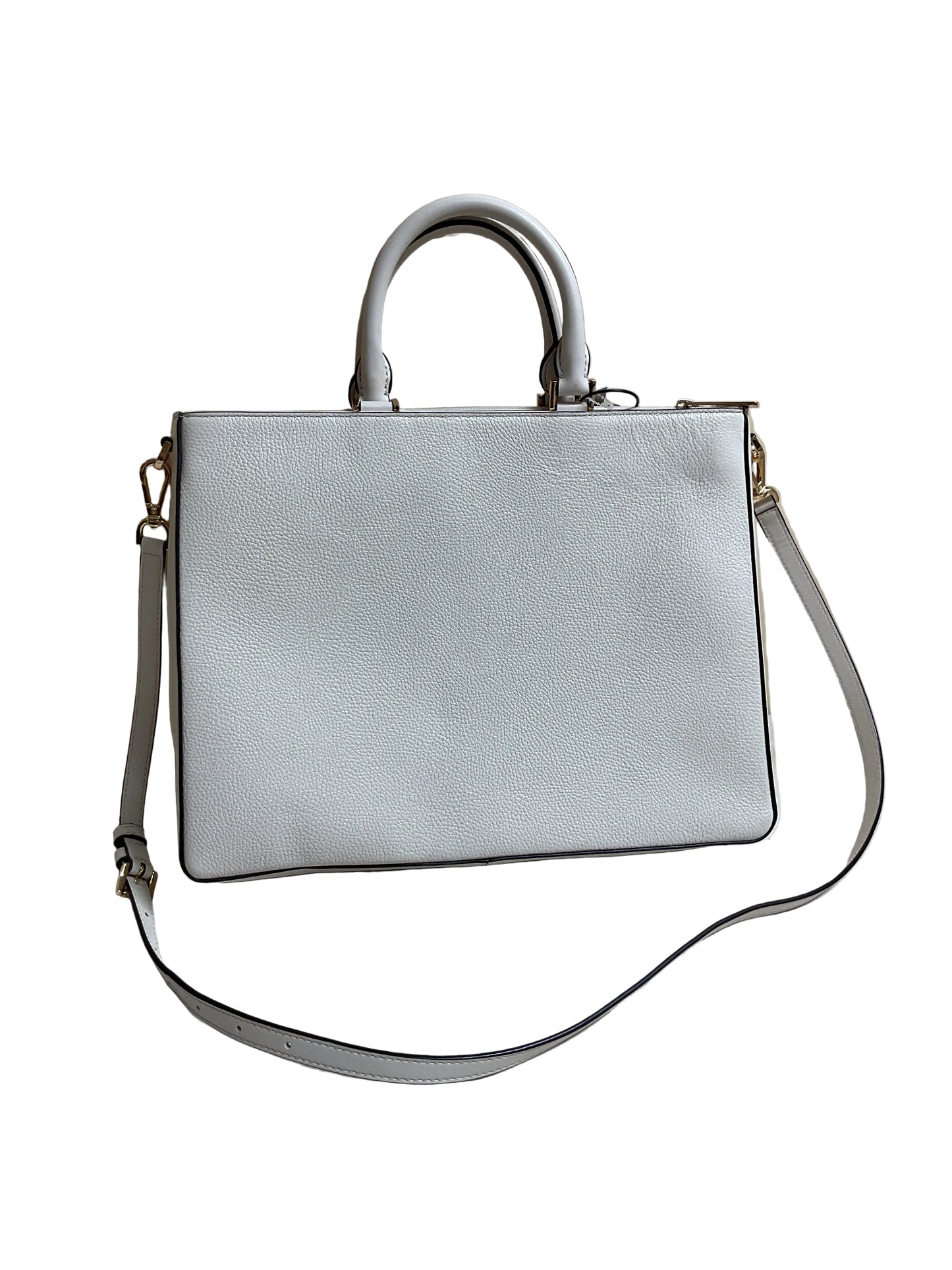 Handbag Designer By Michael Kors In Cream, Size:Large