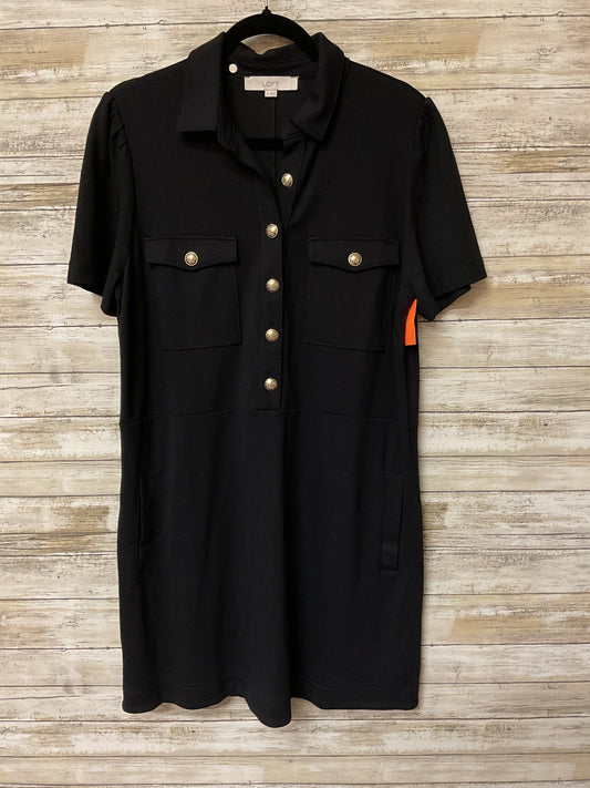 Dress Casual Short By Loft In Black, Size:14