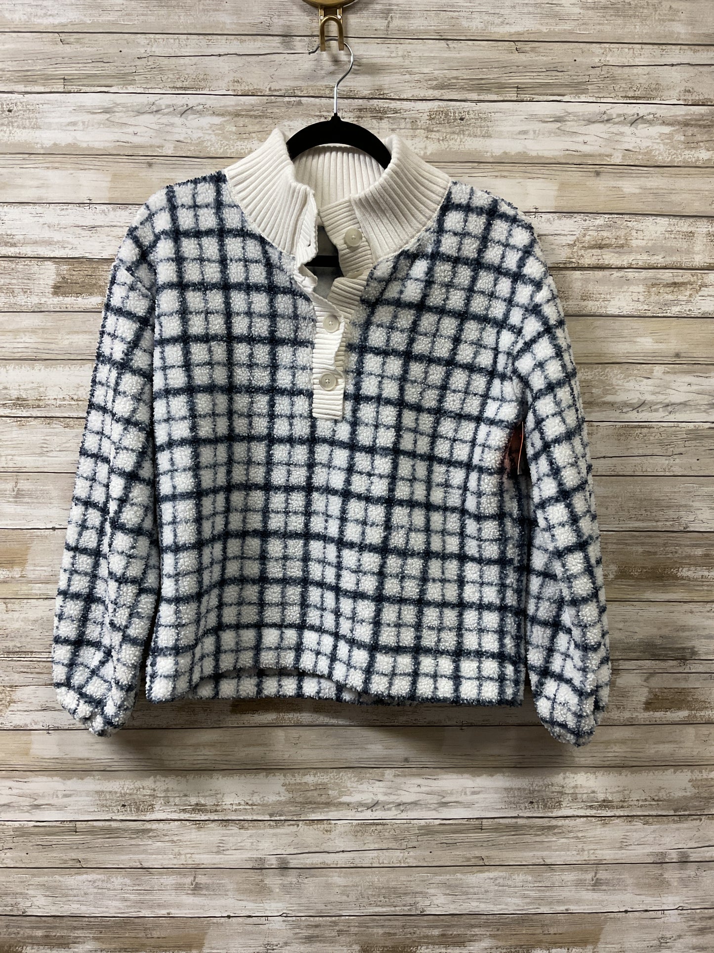 Sweater By Loft In Blue & White, Size:Xs