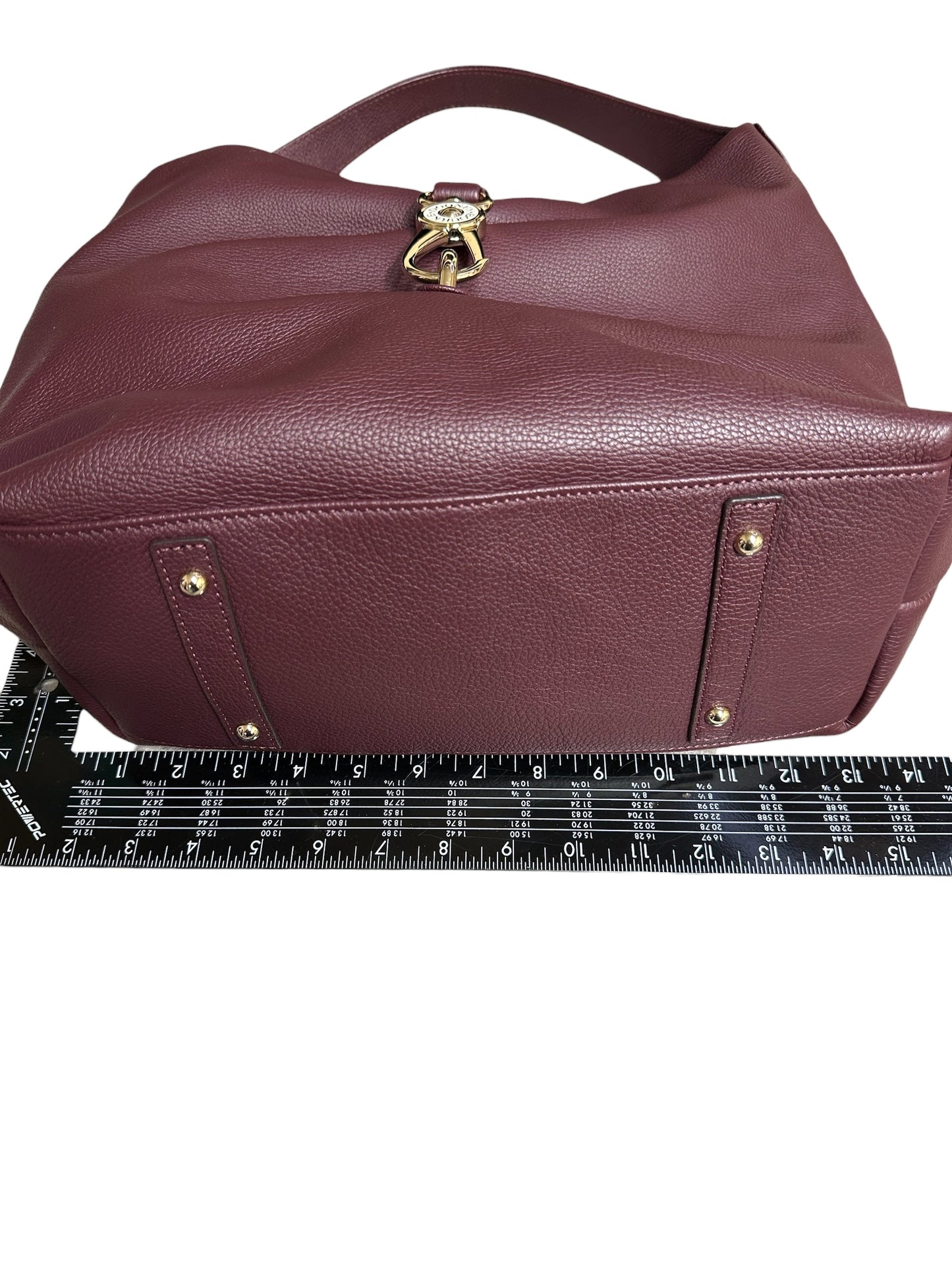 Handbag Designer By Dooney And Bourke In Maroon, Size:Large