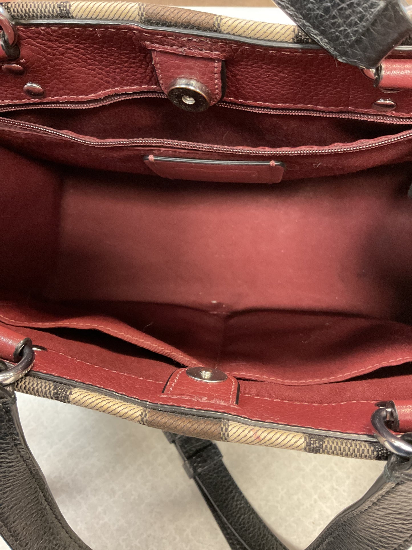 Handbag Designer By Coach In Navy, Size:Medium