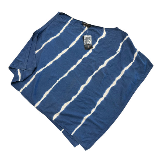 Shawl By Bcbgmaxazria In Blue & White, Size:Osfm
