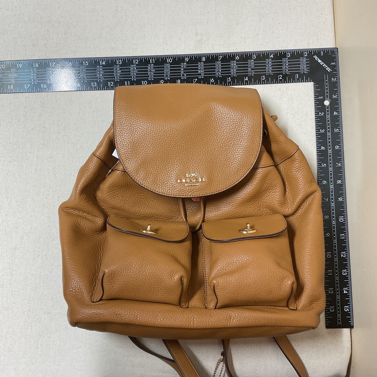 Backpack Designer By Coach In Brown, Size:Medium