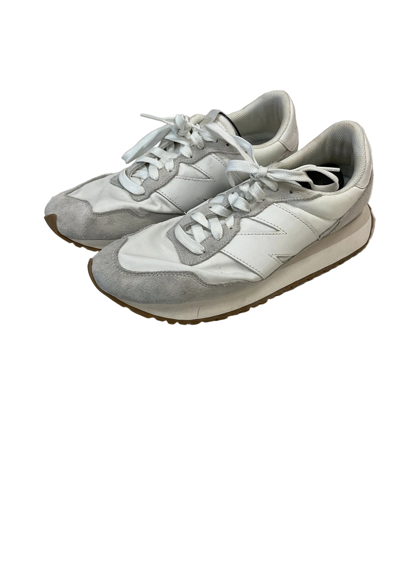 Shoes Athletic By New Balance In Grey & White, Size:10