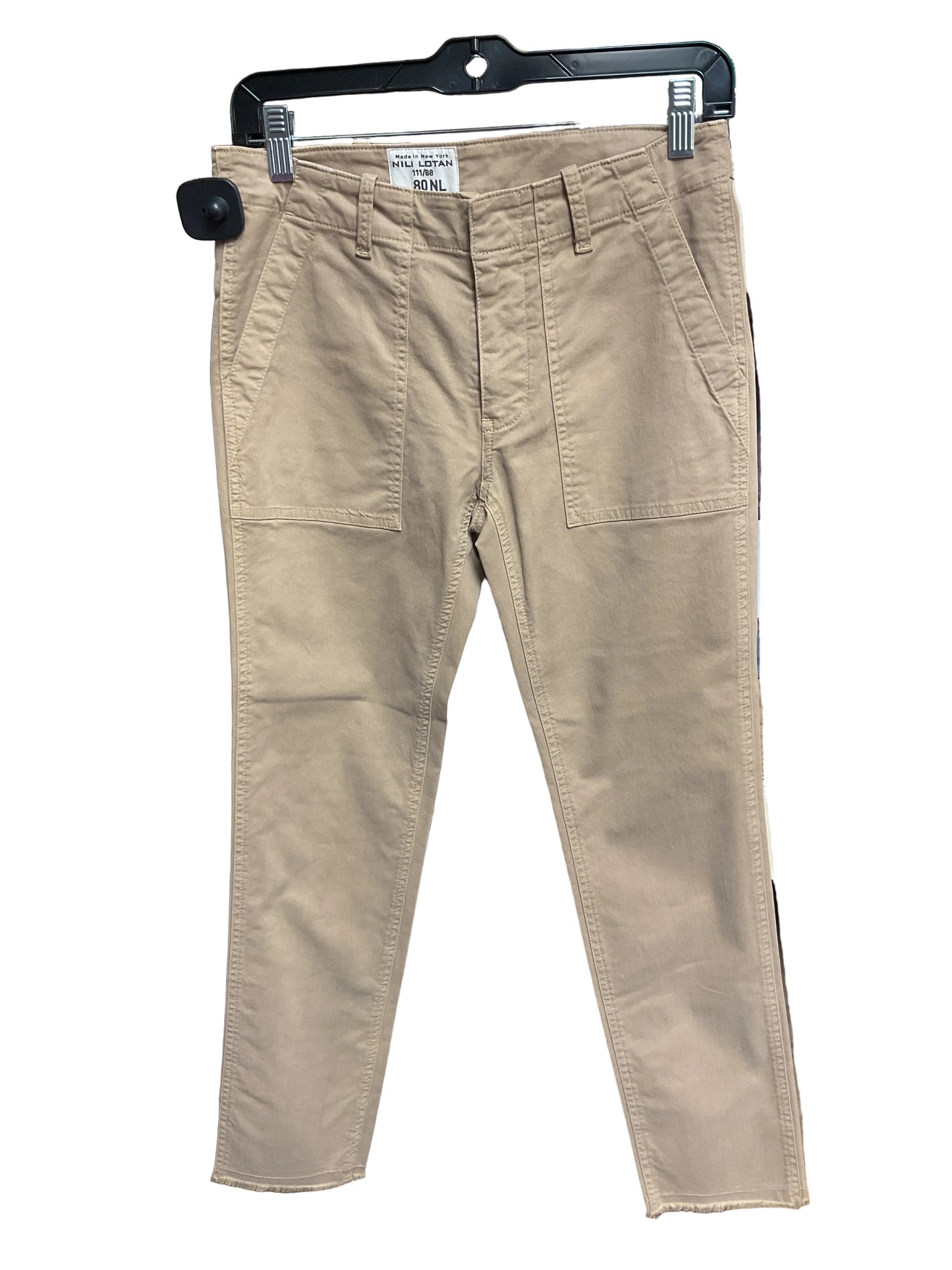 Pants Chinos & Khakis By Nili Lotan In Tan, Size:0