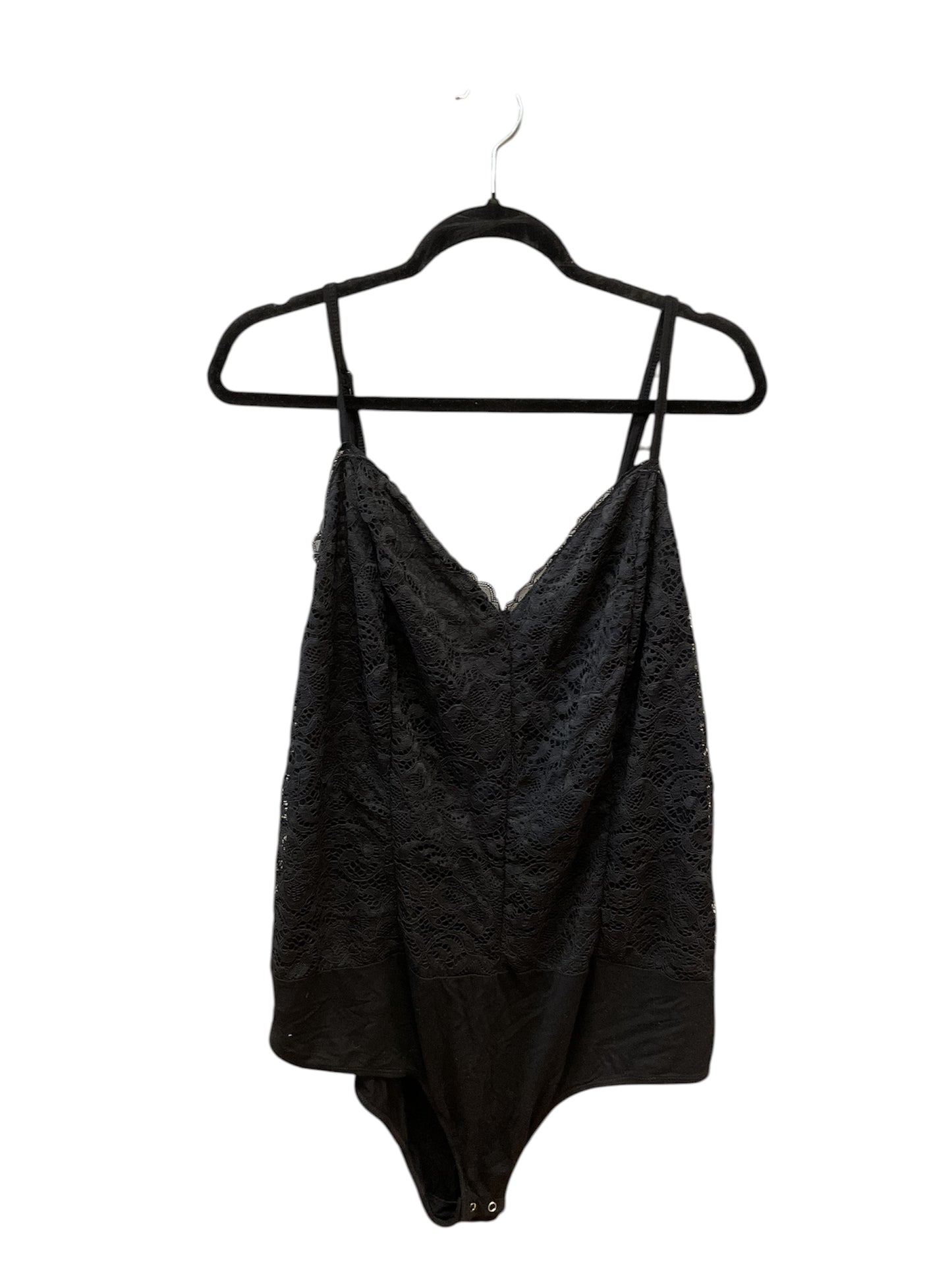 Bodysuit By Torrid In Black, Size:3X