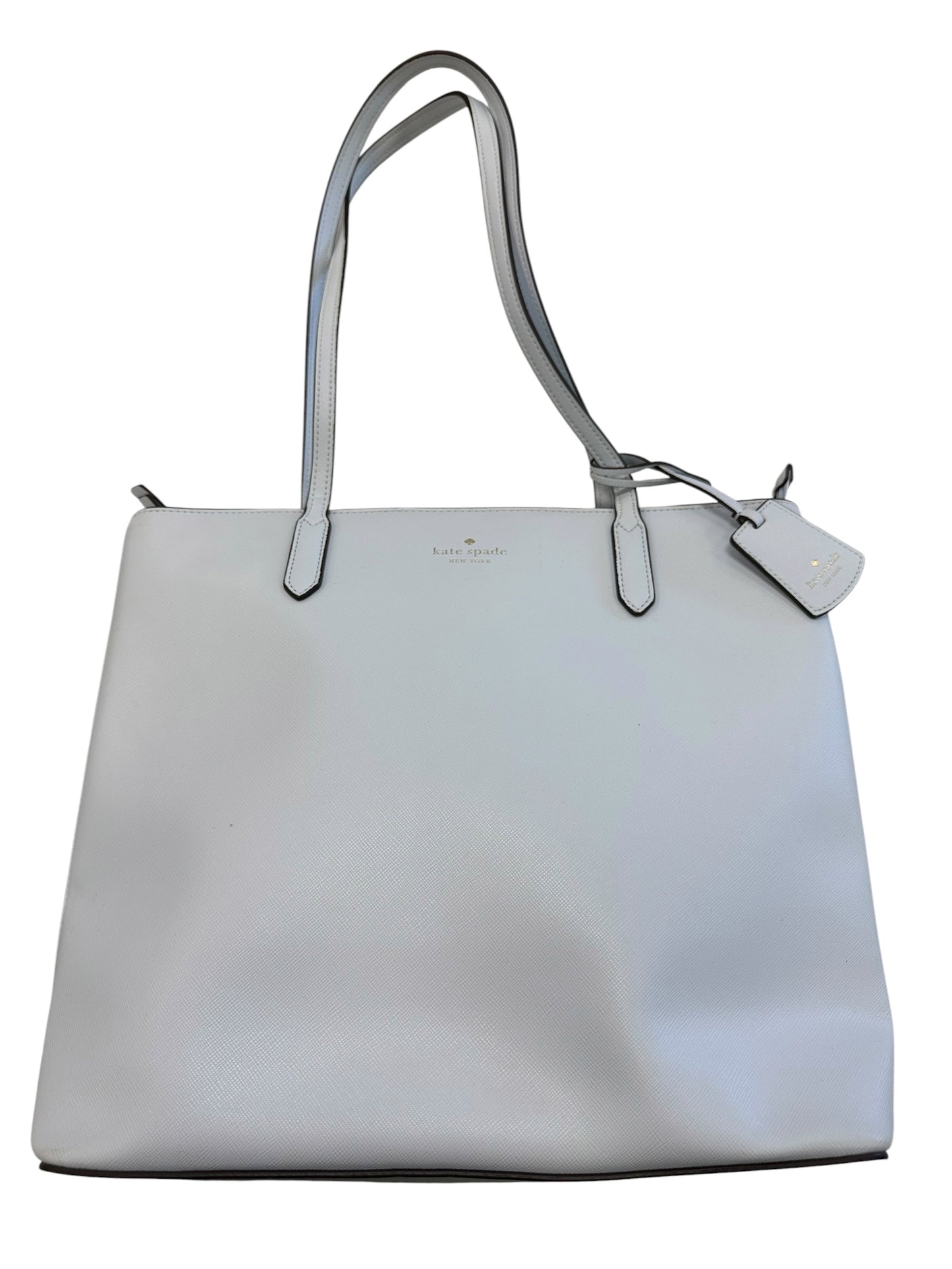 Tote Designer By Kate Spade In Blue, Size:Large