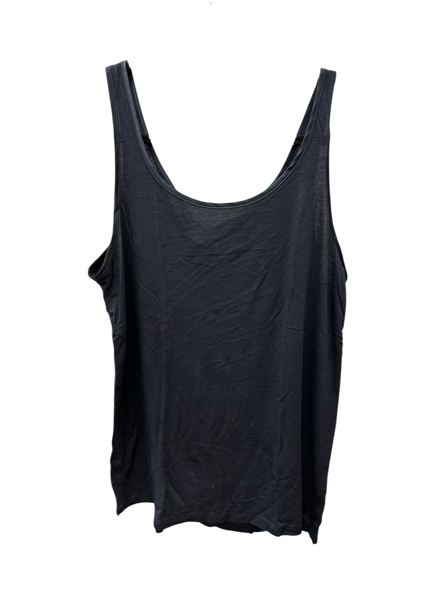 Tank Top By Ann Taylor In Navy, Size:L