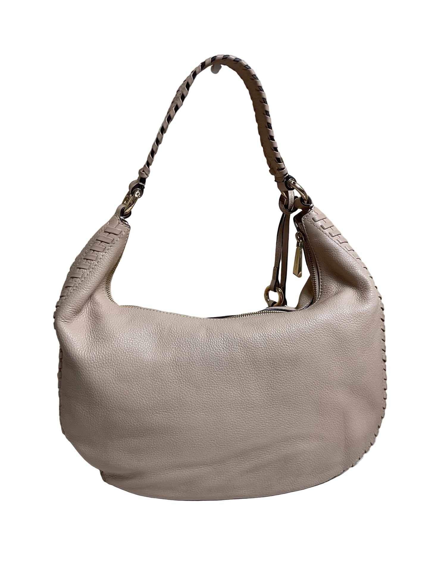 Handbag Designer By Michael Kors In Beige, Size:Large