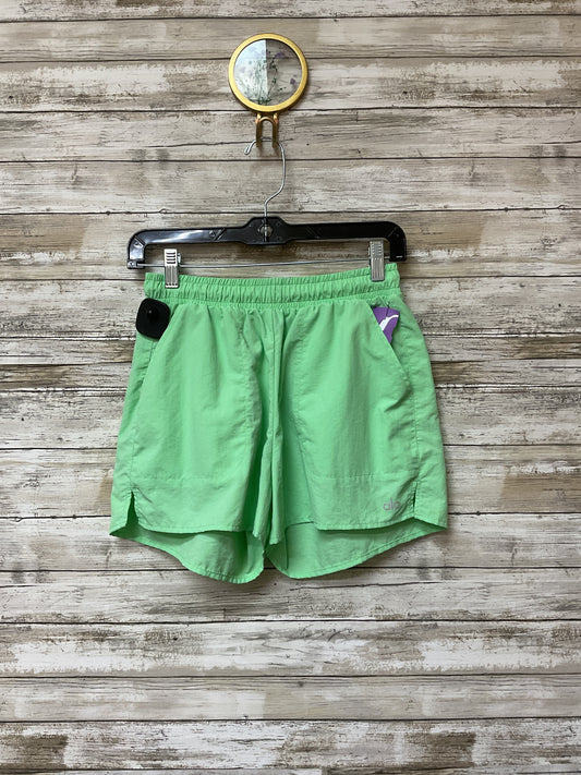Athletic Shorts By Alo In Green, Size:Xs