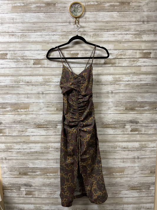 Dress Party Midi By Cma In Paisley Print, Size:0