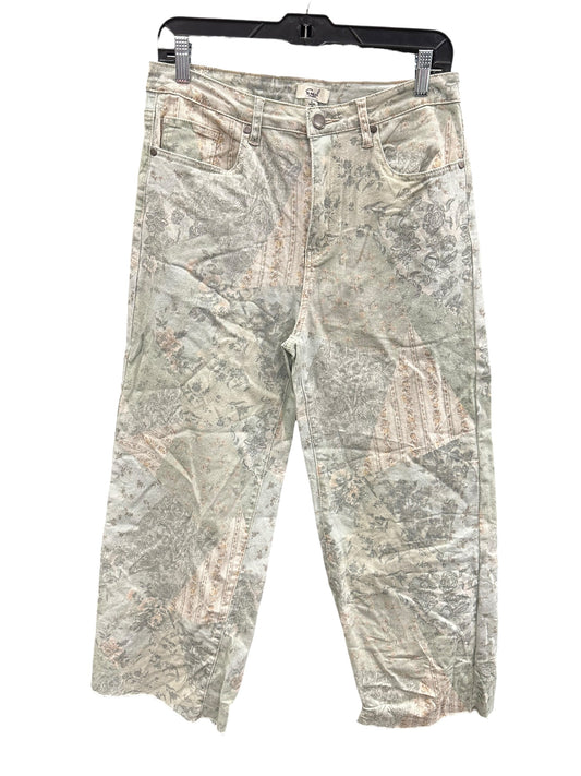 Pants Wide Leg By Easel In Floral Print, Size:L