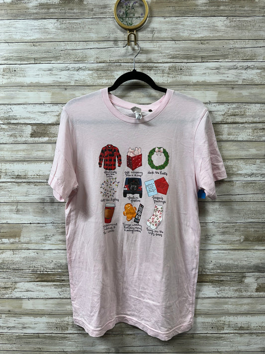 Top Ss By Canvas In Pink, Size:M