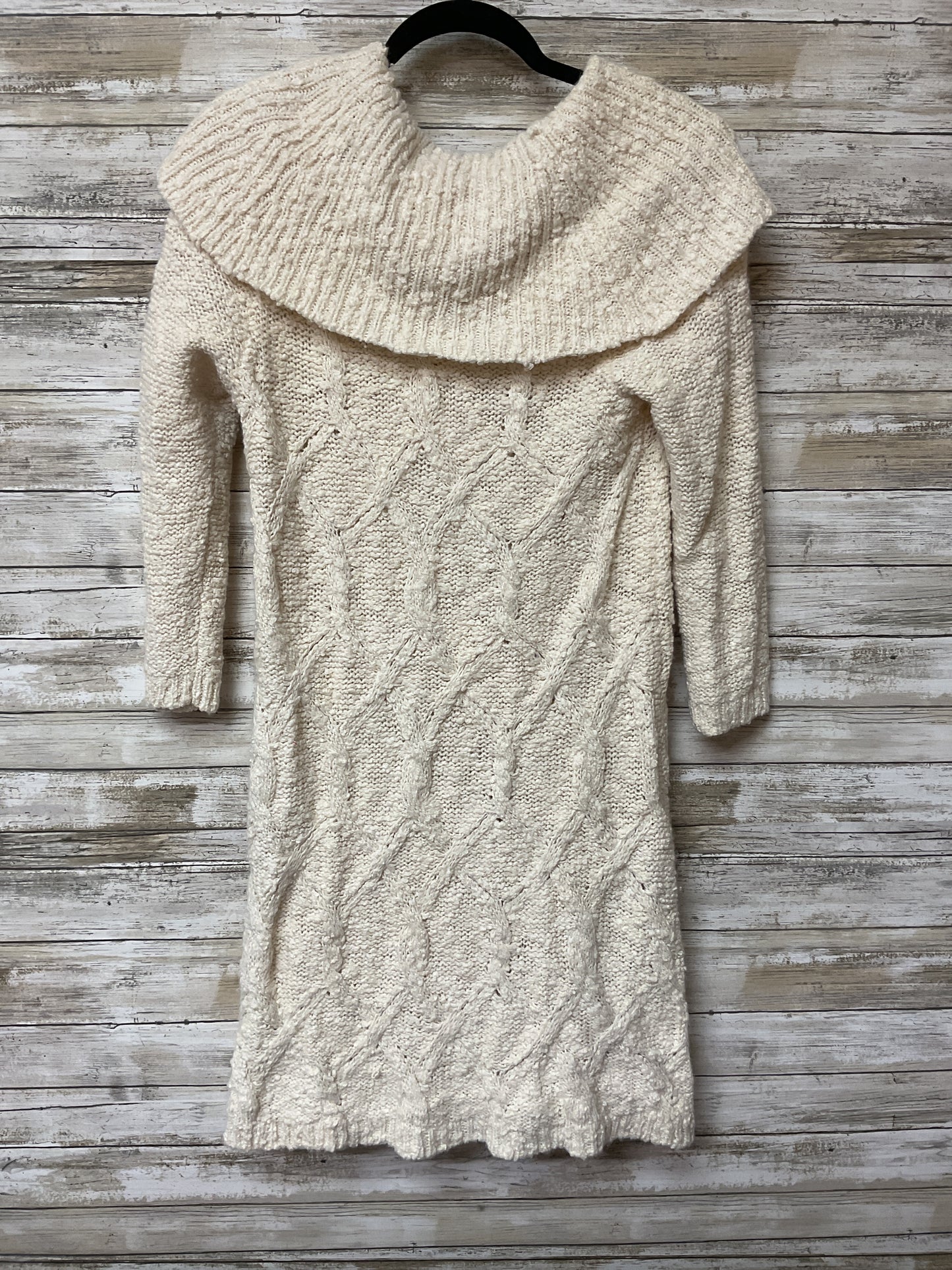 Dress Sweater By Sleeping On Snow In Cream, Size:S
