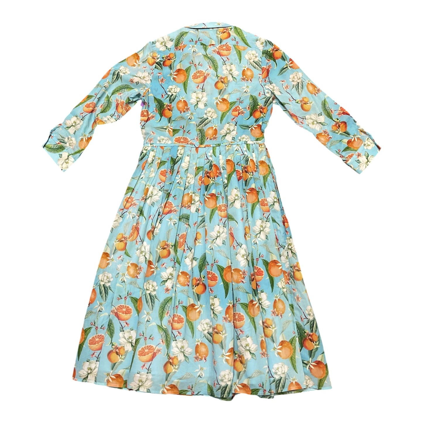 Dress Casual Maxi By Hale Bob In Blue & Orange, Size:S
